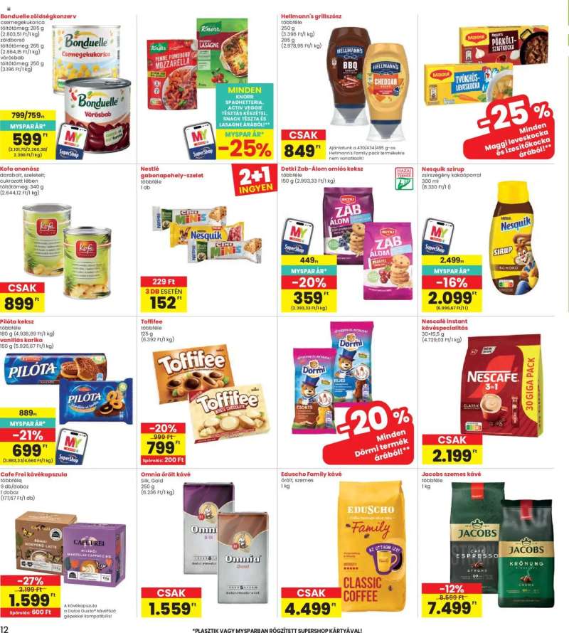 Interspar Interspar akciós újság 12 oldal