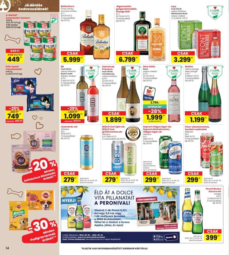 Interspar Interspar akciós újság 14 oldal