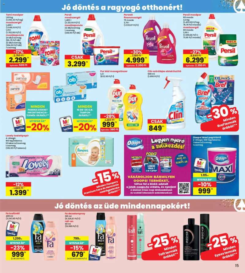 Interspar Interspar akciós újság 15 oldal