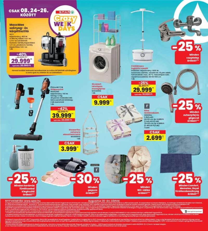 Interspar Interspar akciós újság 17 oldal