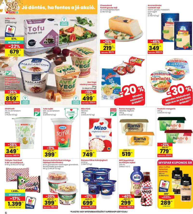 Interspar Interspar akciós újság 6 oldal