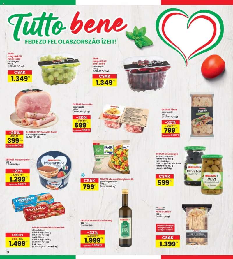 Interspar Interspar akciós újság 10 oldal