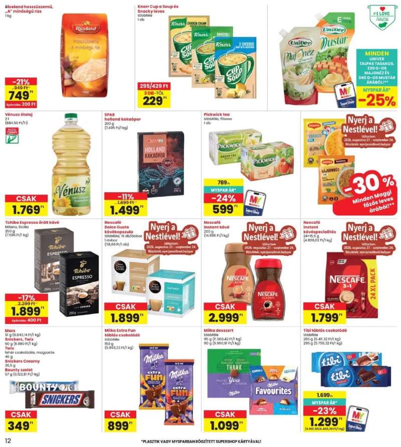 Interspar Interspar akciós újság 12 oldal
