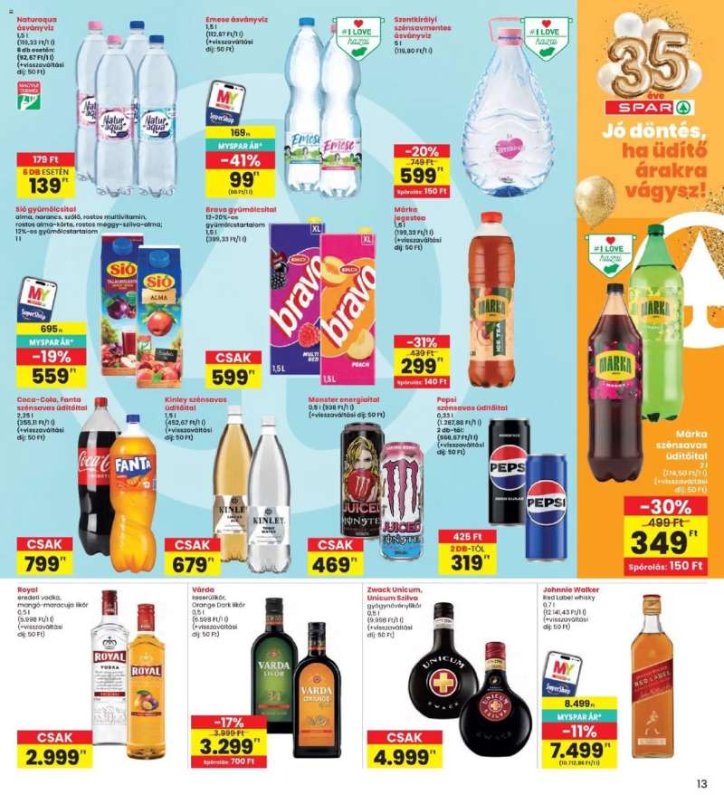 Interspar Interspar akciós újság 13 oldal