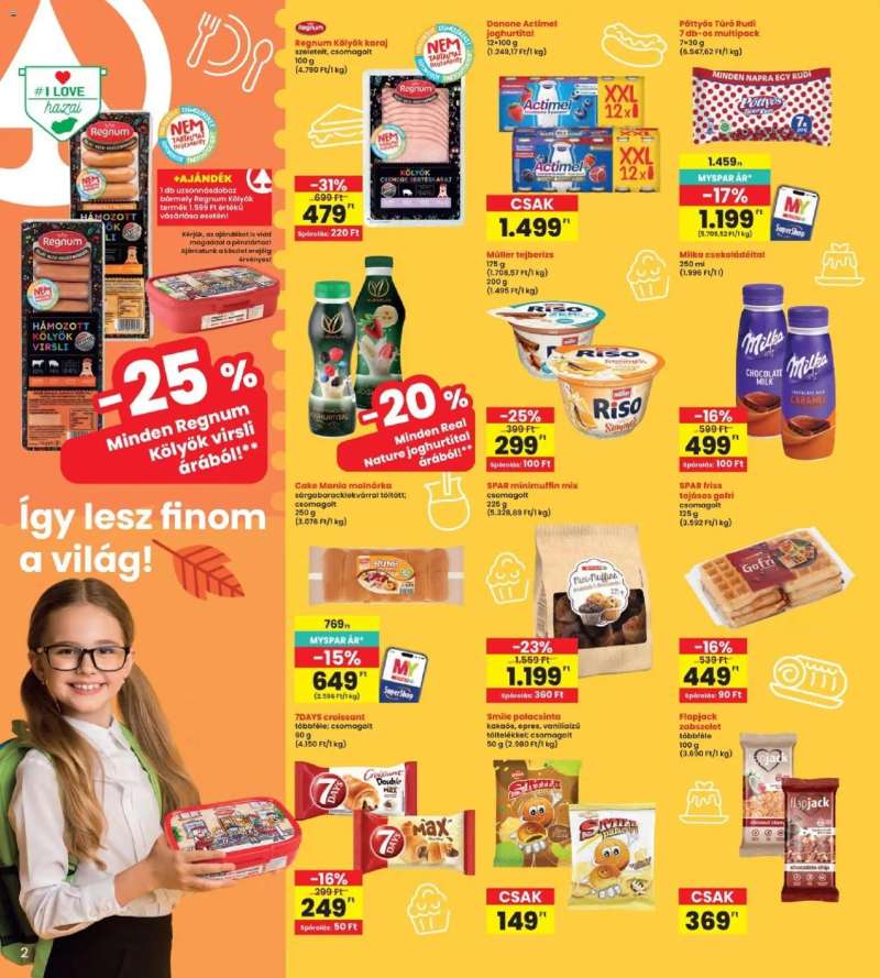 Interspar Interspar akciós újság 2 oldal