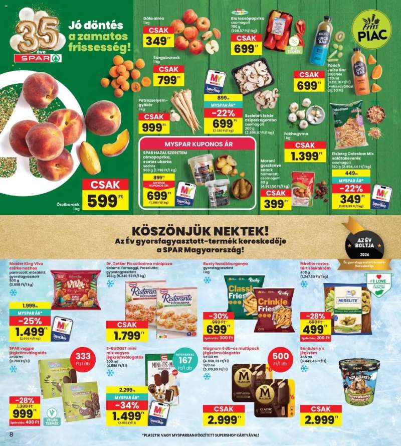 Interspar Interspar akciós újság 8 oldal