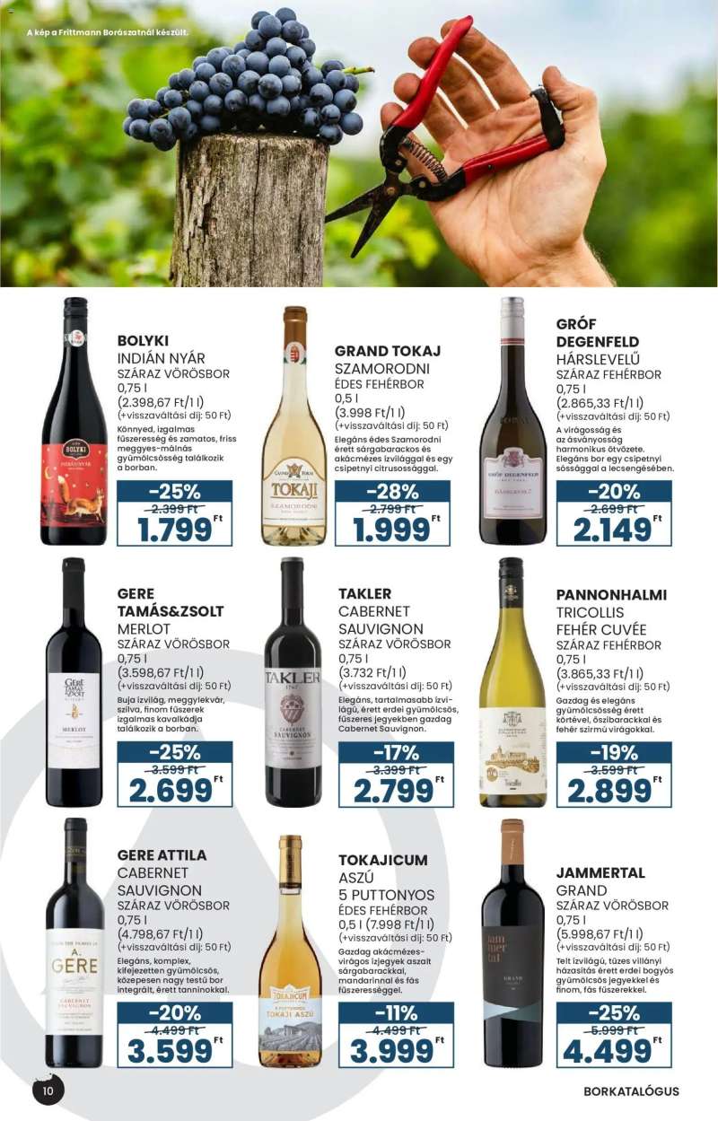 Interspar Interspar BOR ősz katalógus 10 oldal