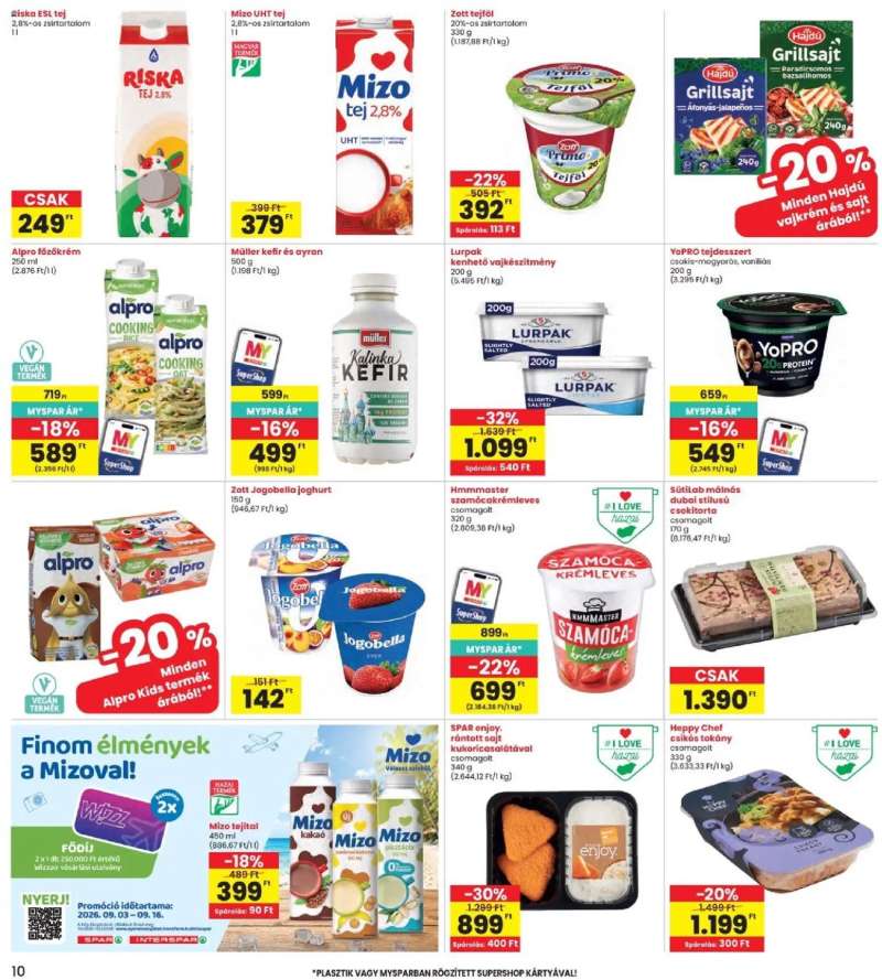 Interspar Interspar akciós újság 10 oldal