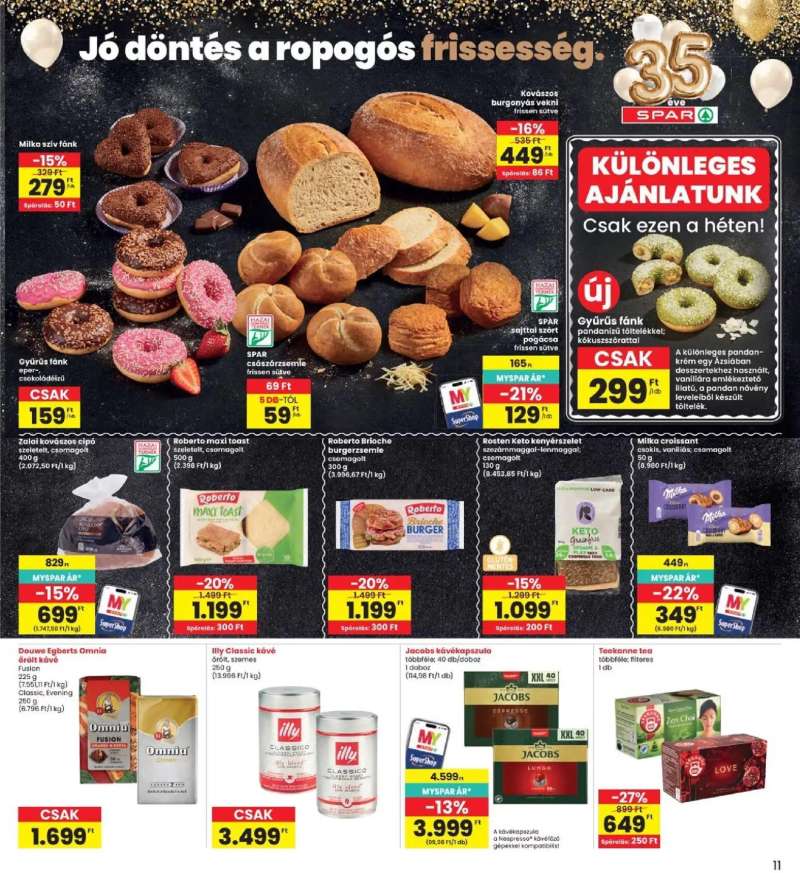 Interspar Interspar akciós újság 11 oldal