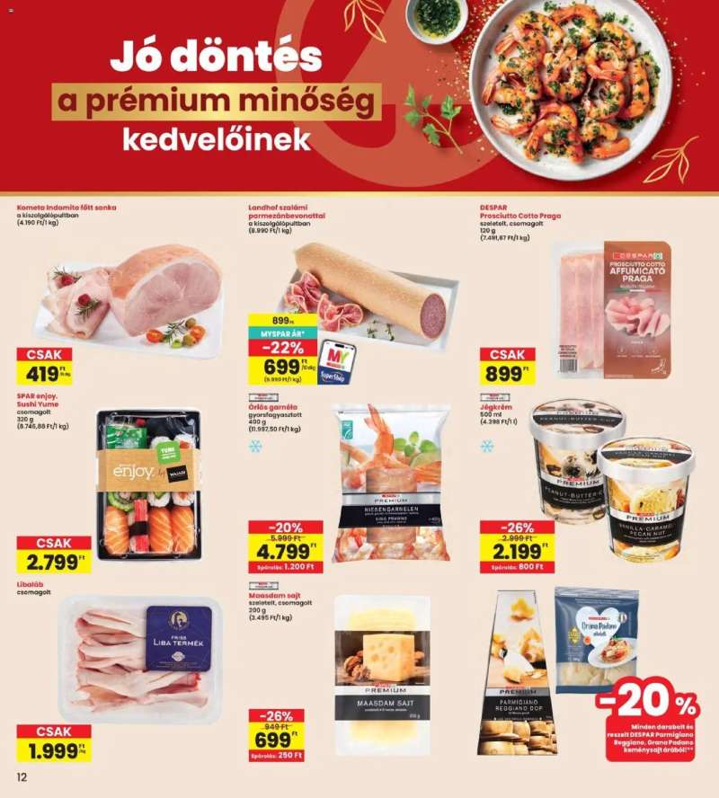 Interspar Interspar akciós újság 12 oldal