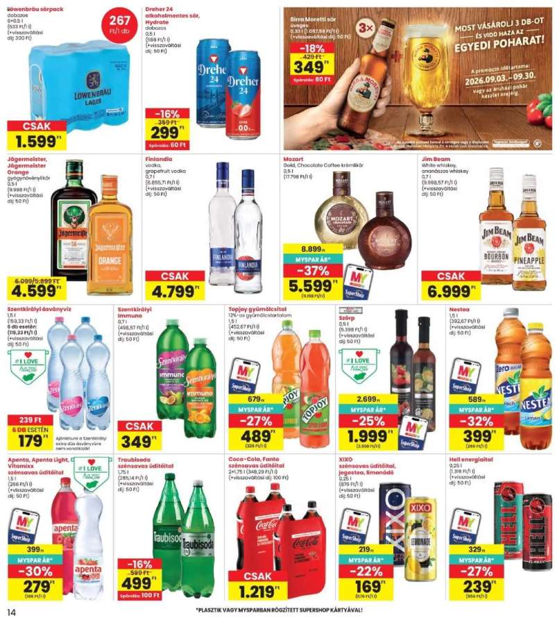 Interspar Interspar akciós újság 14 oldal