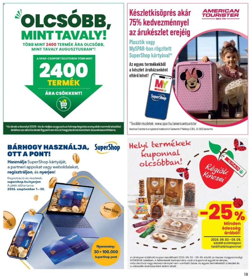 Interspar Interspar akciós újság 19 oldal
