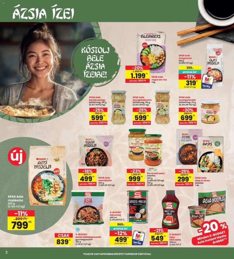 Interspar Interspar akciós újság 2 oldal