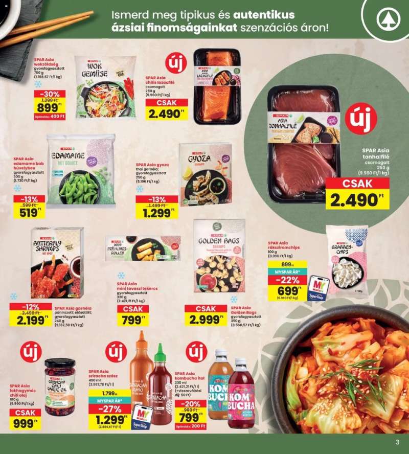 Interspar Interspar akciós újság 3 oldal