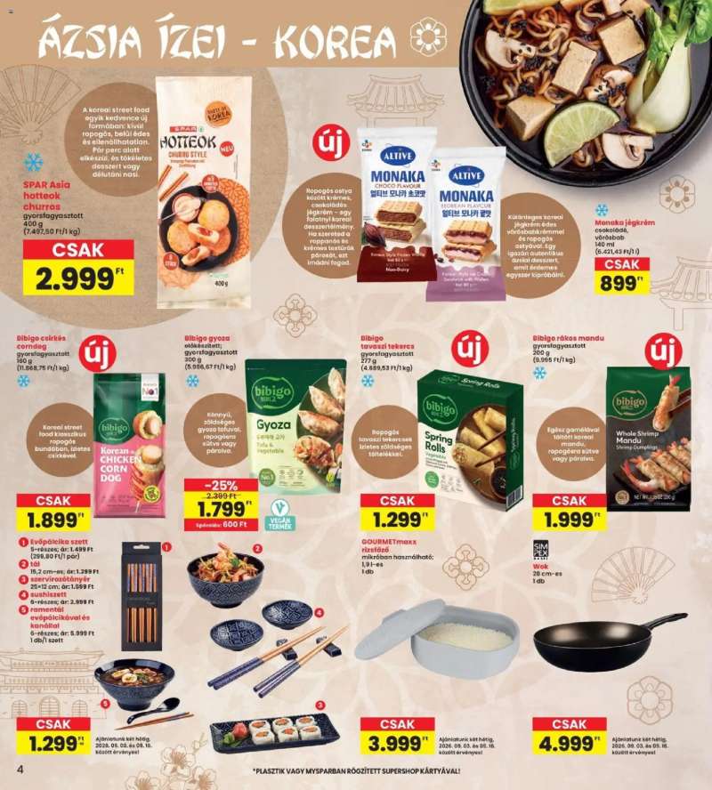 Interspar Interspar akciós újság 4 oldal