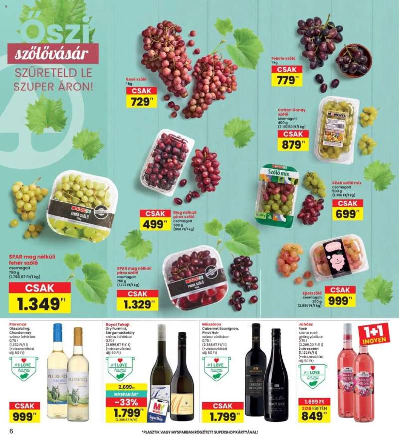 Interspar Interspar akciós újság 6 oldal