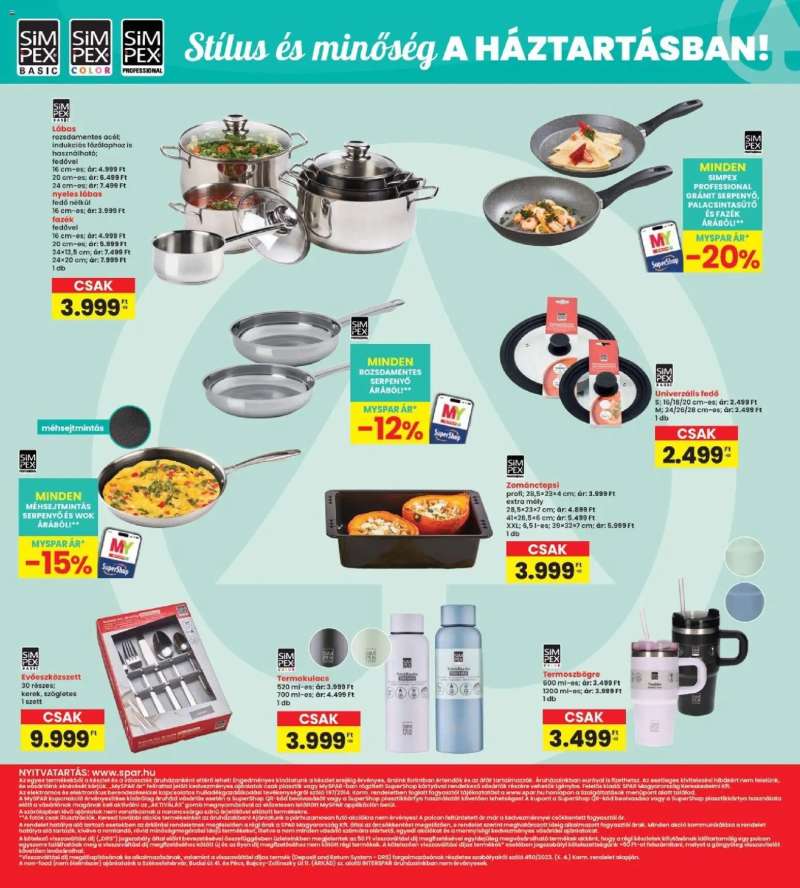 Interspar Interspar akciós újság 21 oldal