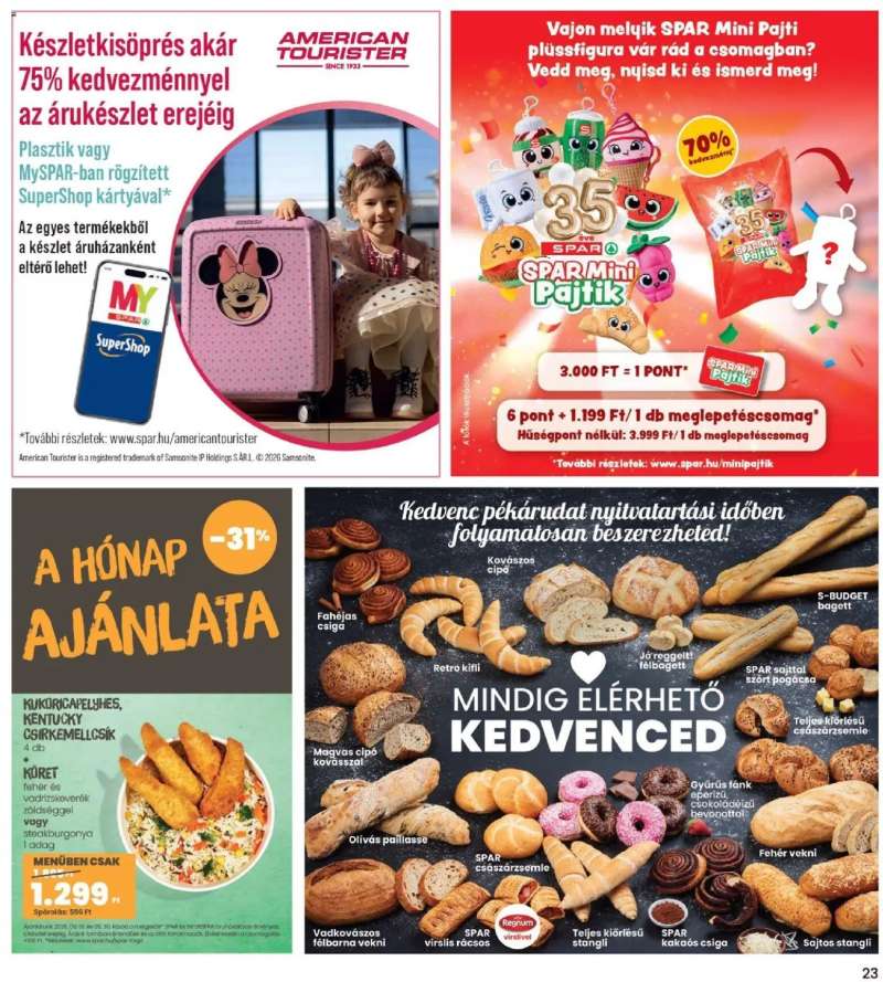 Interspar Interspar akciós újság 23 oldal