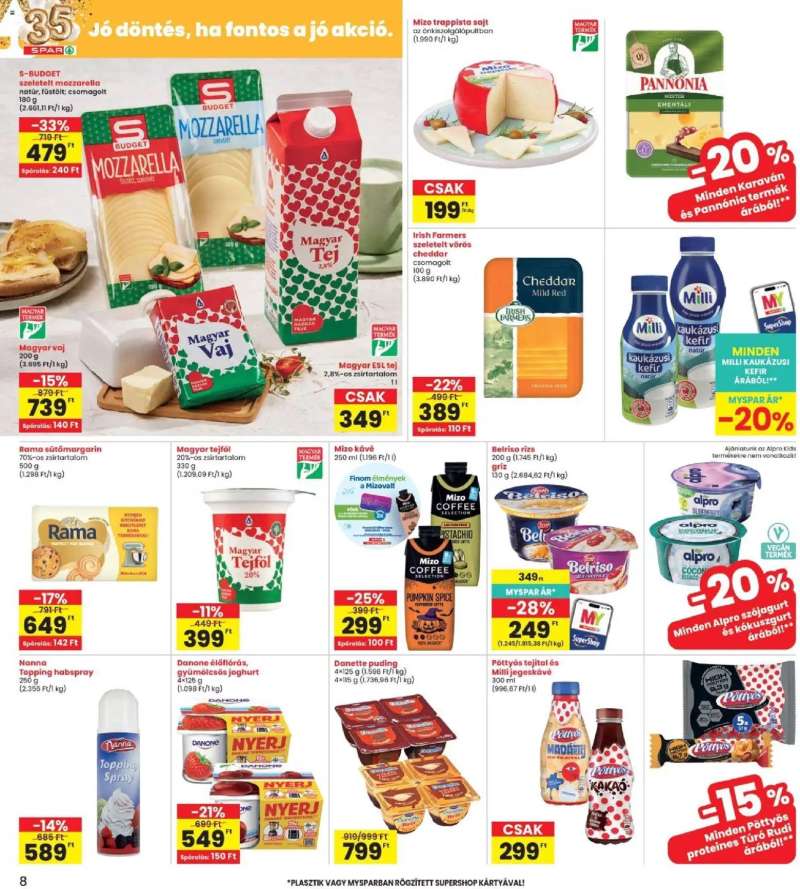 Interspar Interspar akciós újság 8 oldal