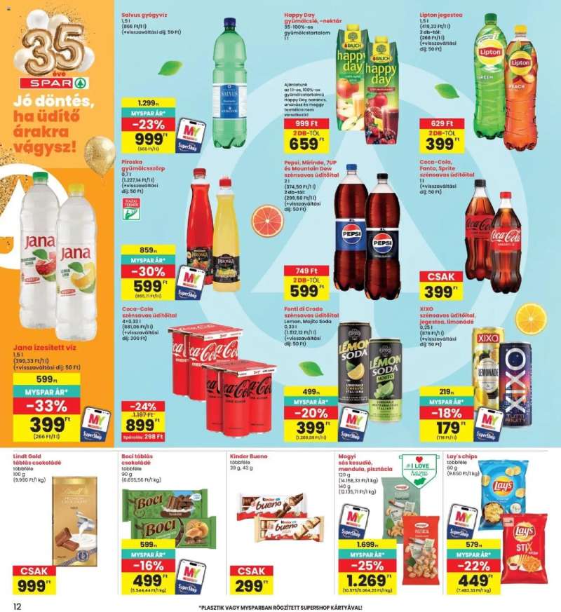 Interspar Interspar akciós újság 12 oldal