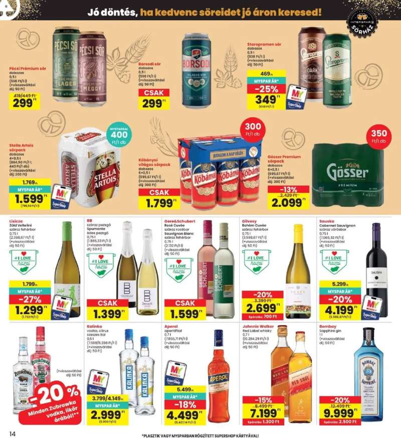 Interspar Interspar akciós újság 14 oldal
