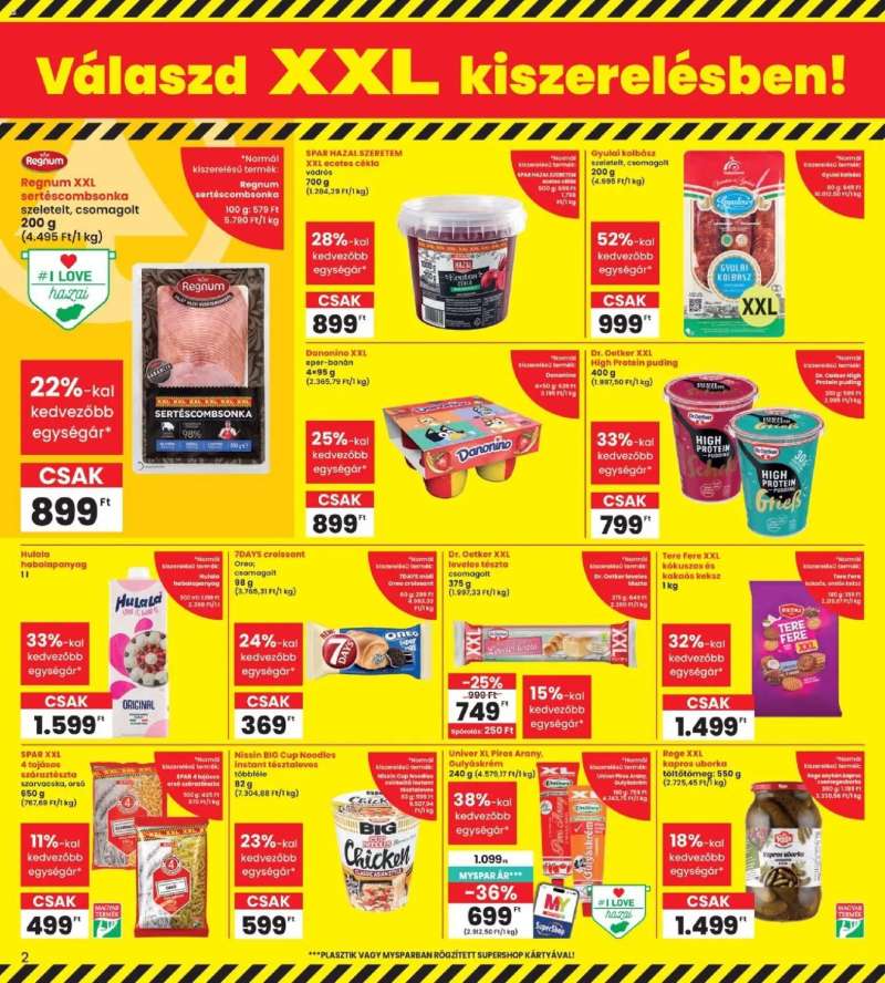 Interspar Interspar akciós újság 2 oldal