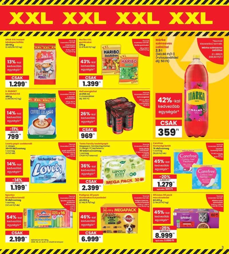 Interspar Interspar akciós újság 3 oldal