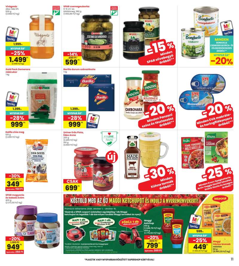 Interspar Akciós Újság 11 oldal