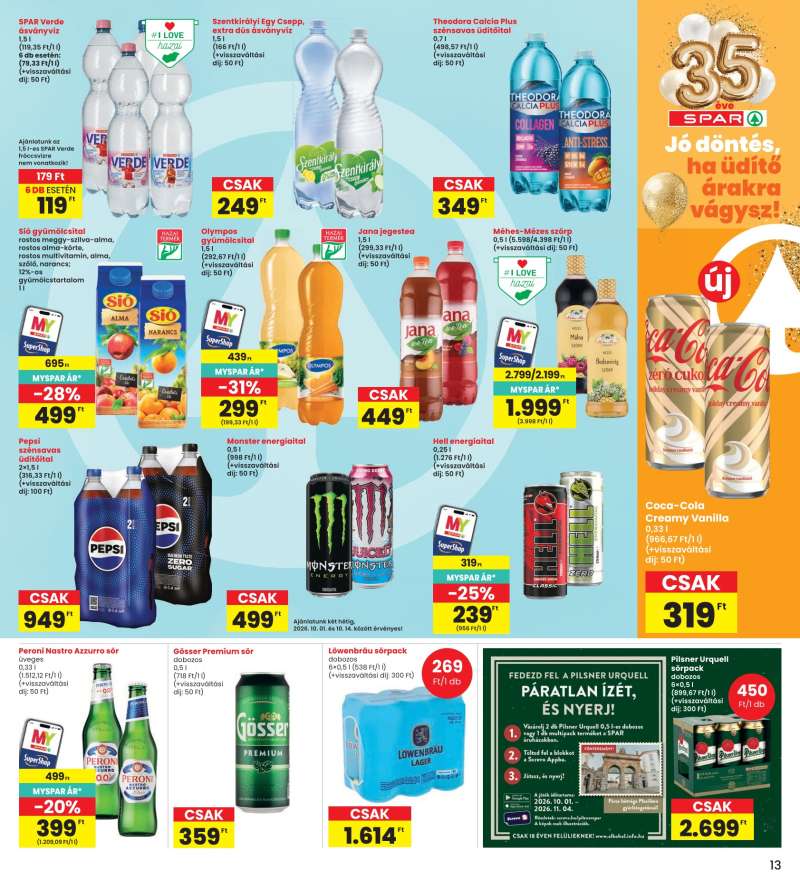 Interspar Akciós Újság 13 oldal