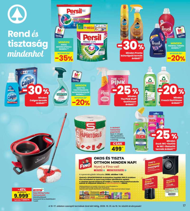 Interspar Akciós Újság 17 oldal
