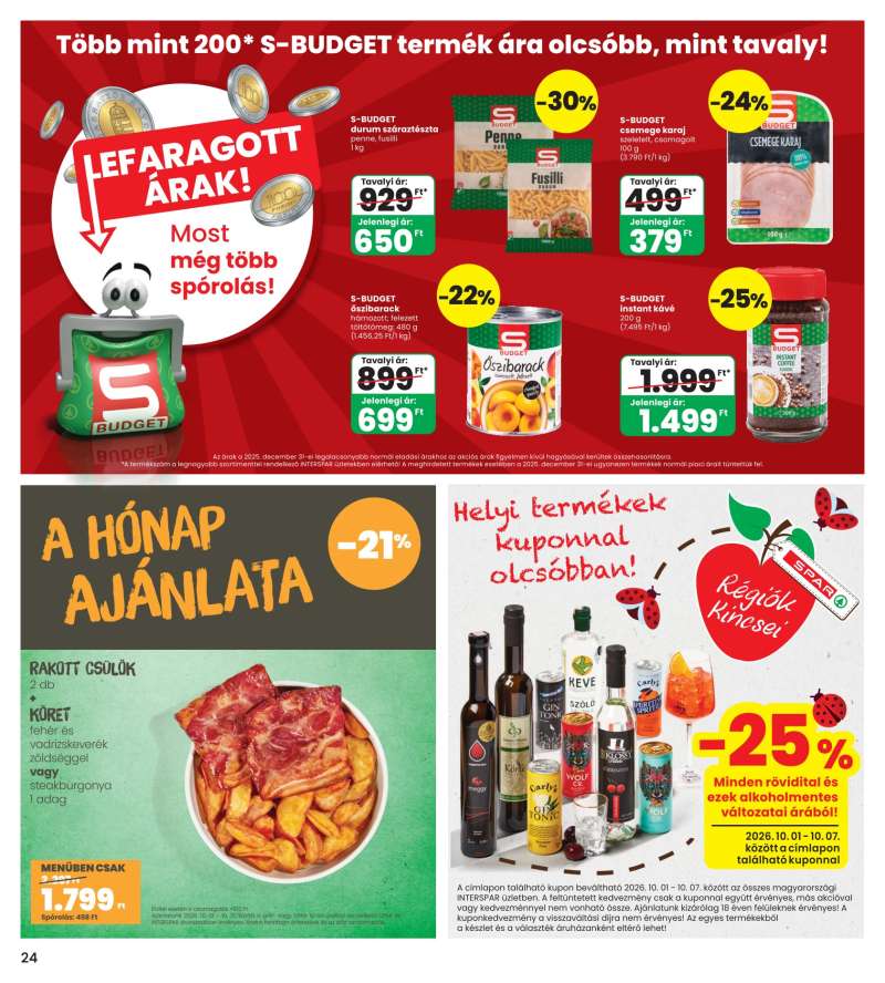 Interspar Akciós Újság 24 oldal