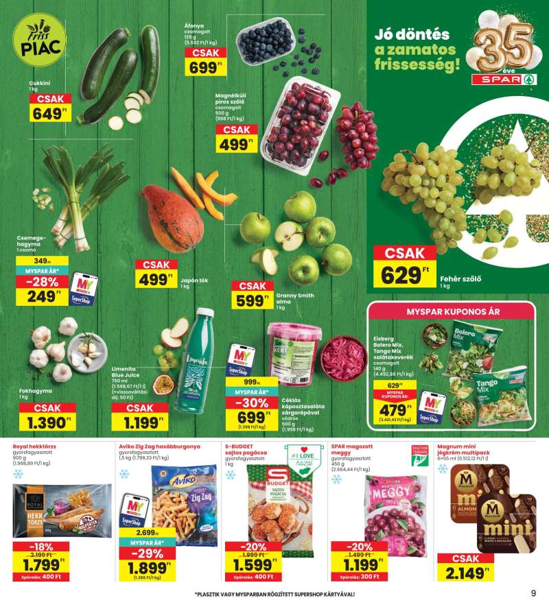 Interspar Akciós Újság 9 oldal