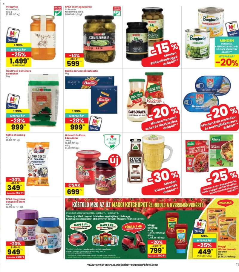Interspar Interspar akciós újság 11 oldal