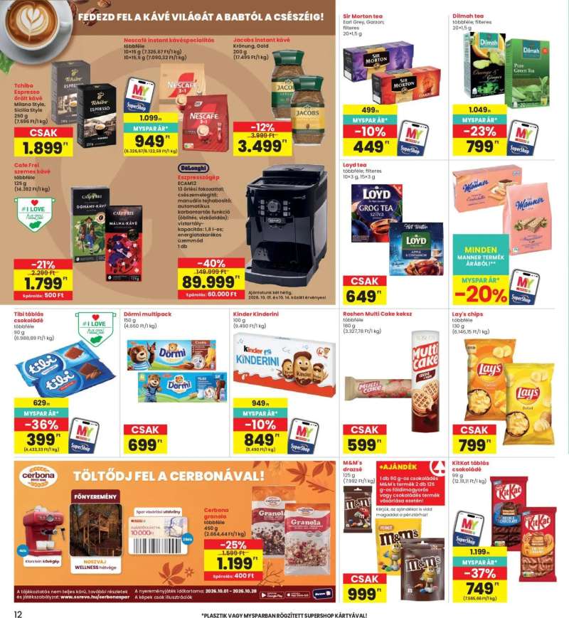 Interspar Interspar akciós újság 12 oldal