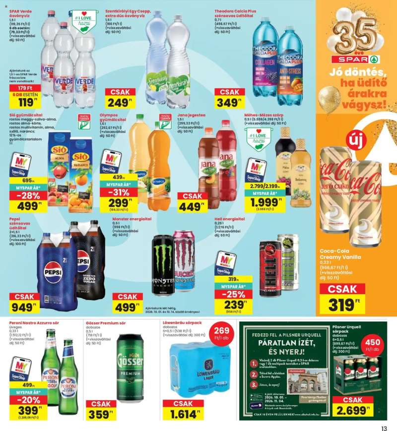 Interspar Interspar akciós újság 13 oldal