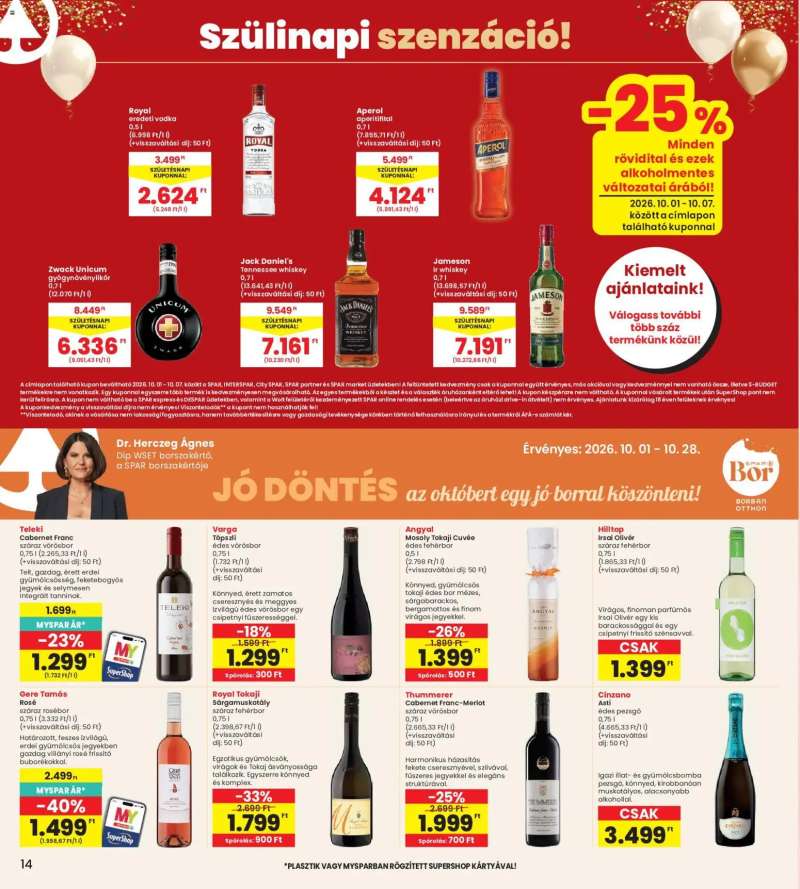 Interspar Interspar akciós újság 14 oldal