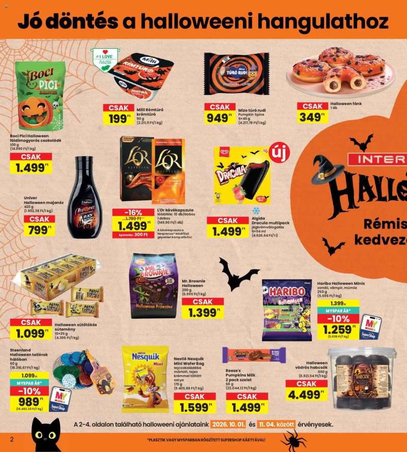 Interspar Interspar akciós újság 2 oldal