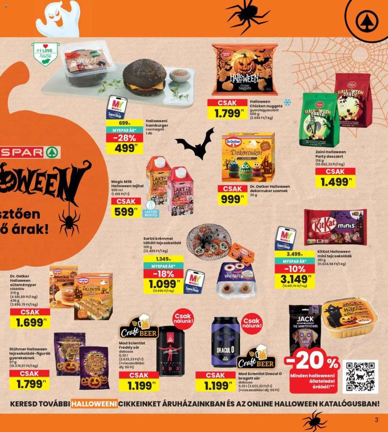 Interspar Interspar akciós újság 3 oldal