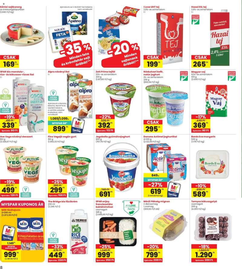 Interspar Interspar akciós újság 8 oldal