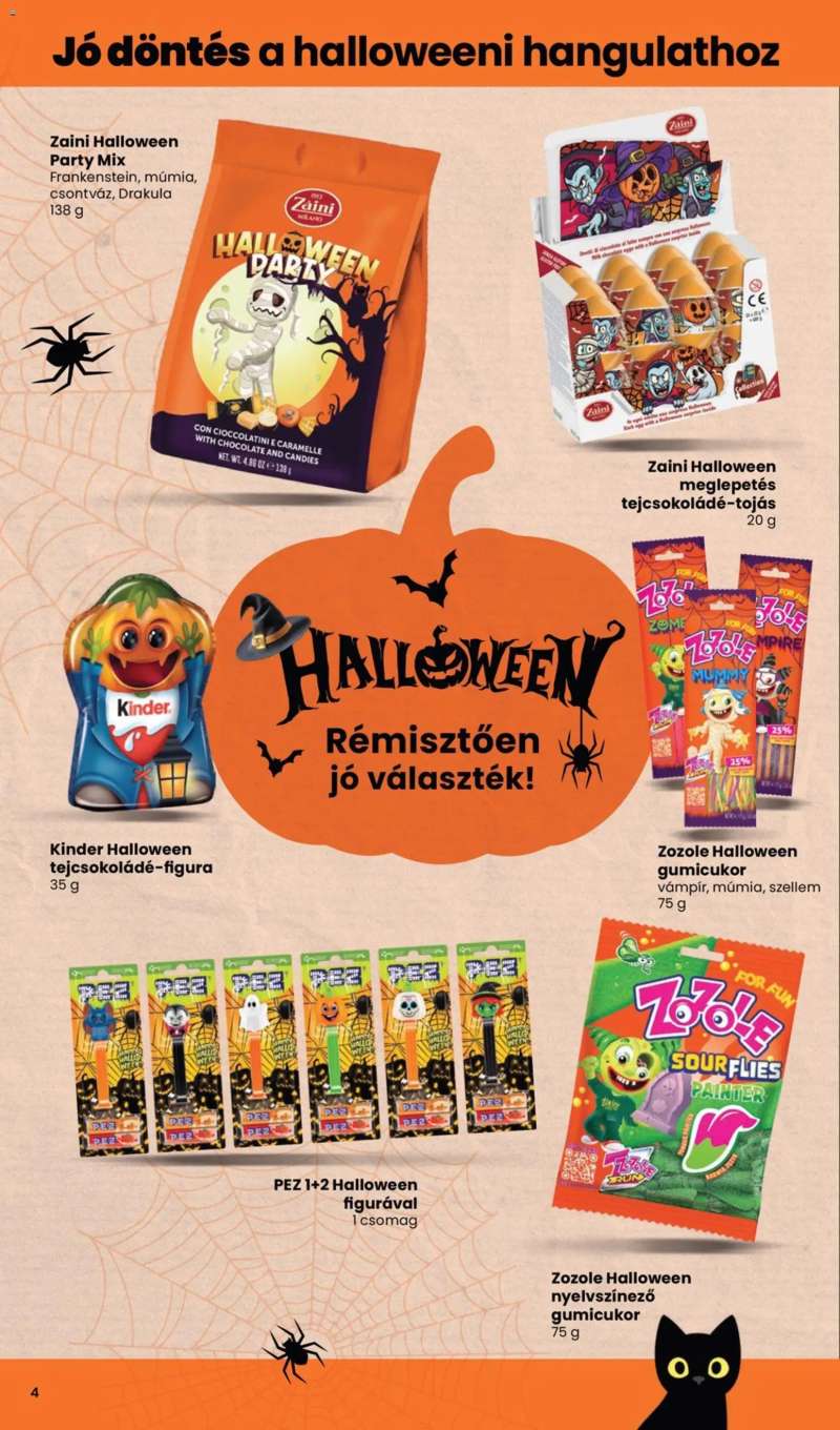 Interspar Interspar Halloween katalógus 4 oldal