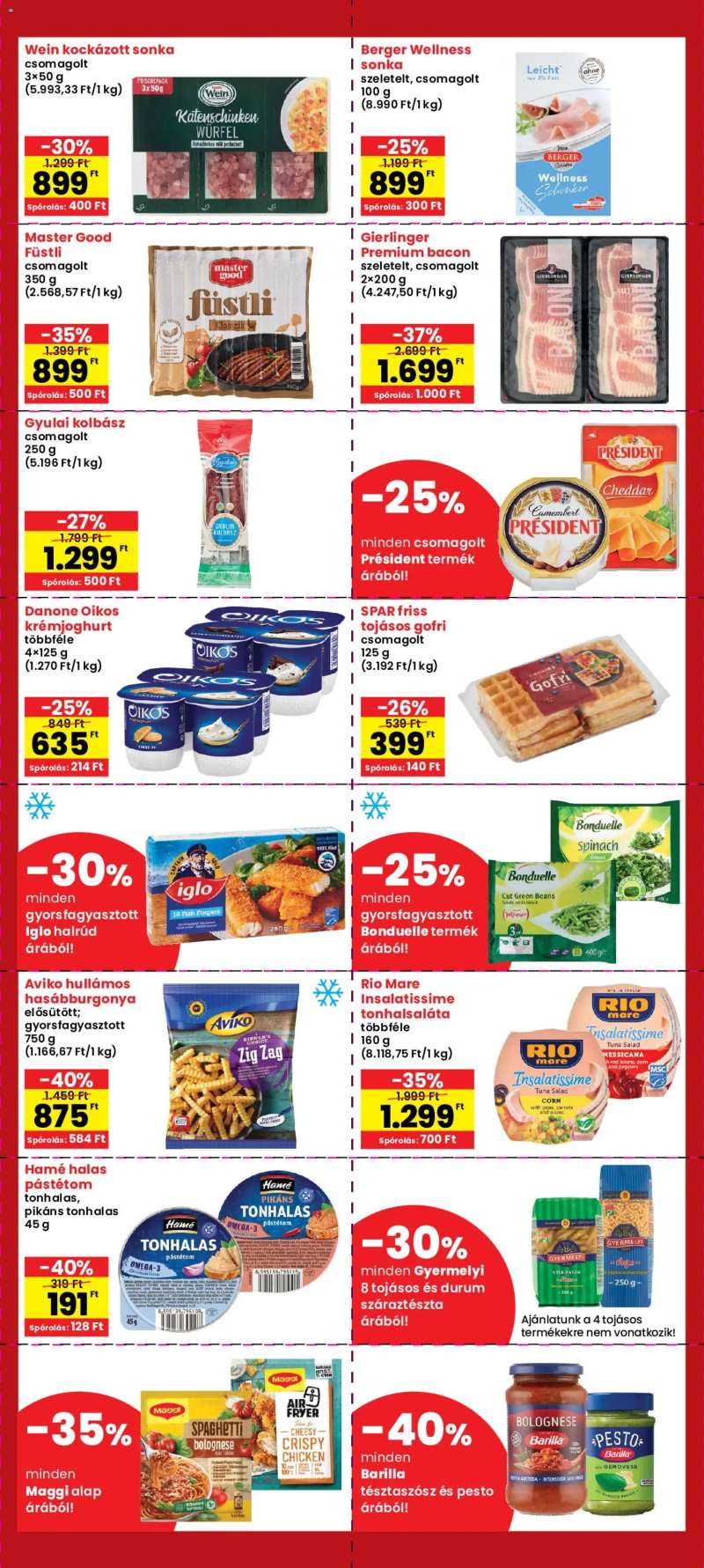 Interspar Interspar Szülinapi kuponnapok 2 oldal