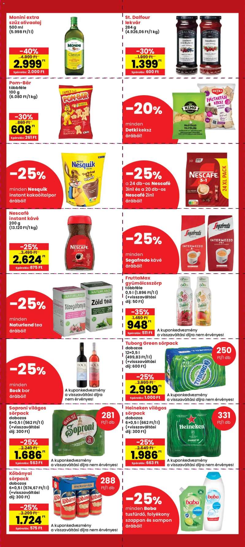 Interspar Interspar Szülinapi kuponnapok 3 oldal