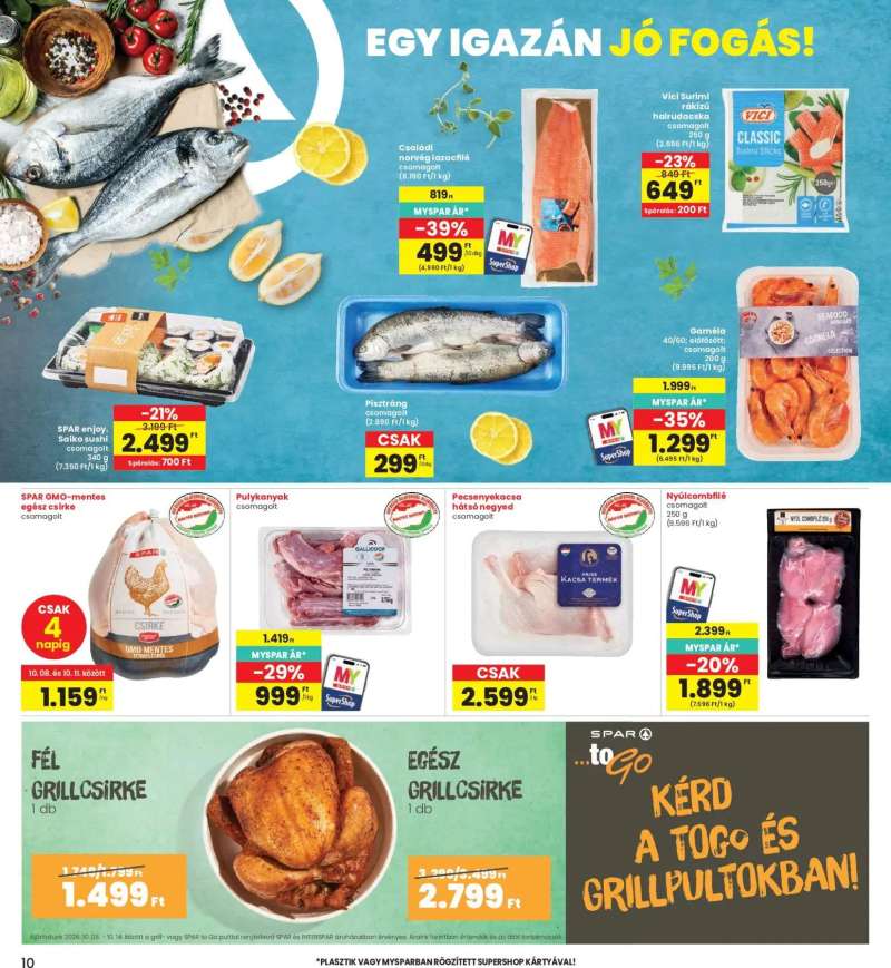 Interspar Interspar akciós újság 10 oldal
