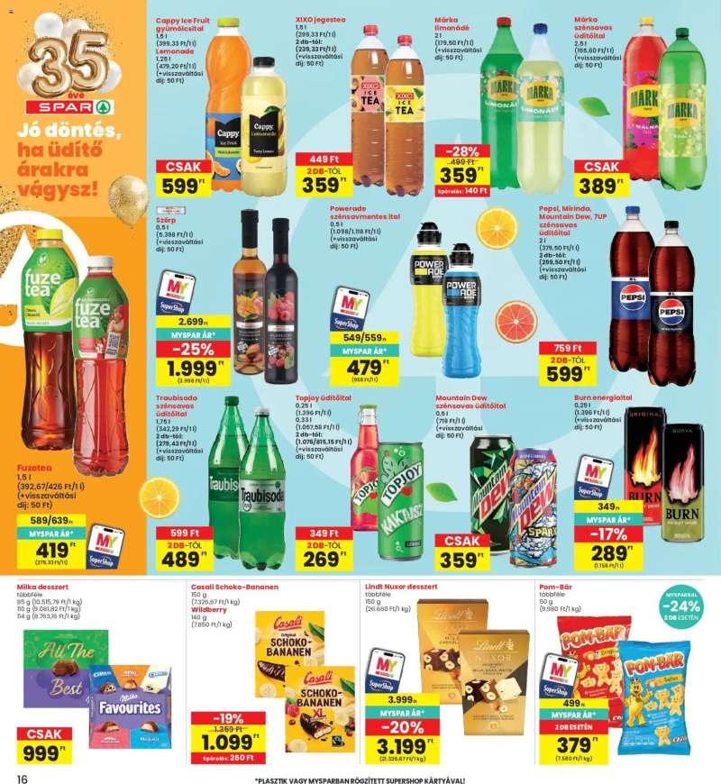 Interspar Interspar akciós újság 16 oldal