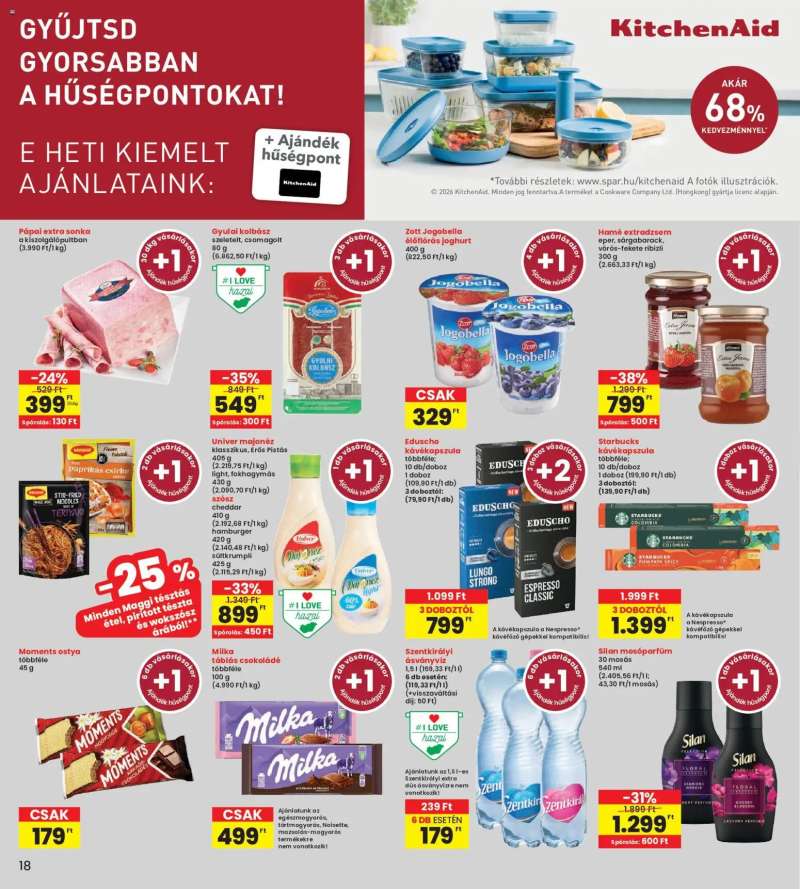 Interspar Interspar akciós újság 18 oldal