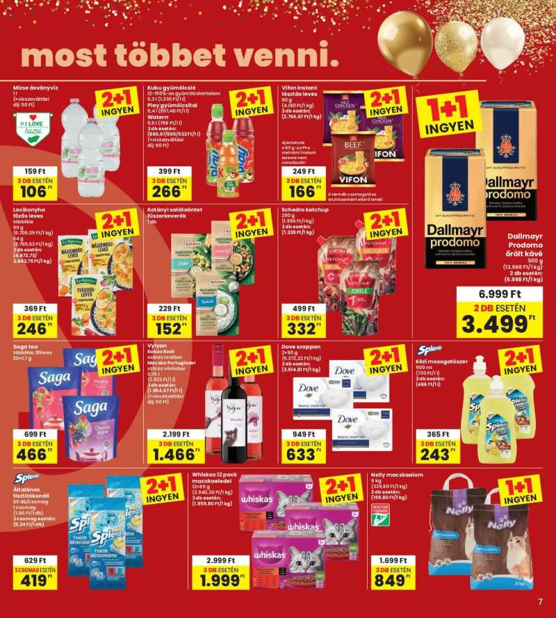 Interspar Interspar akciós újság 7 oldal