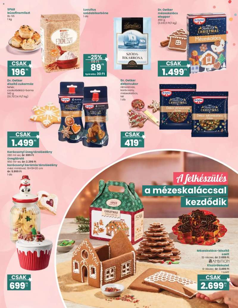 Interspar Interspar Ajándék katalógus 11 oldal