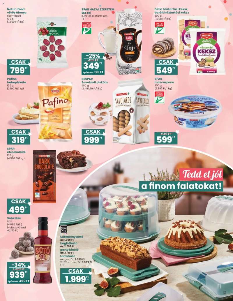 Interspar Interspar Ajándék katalógus 13 oldal