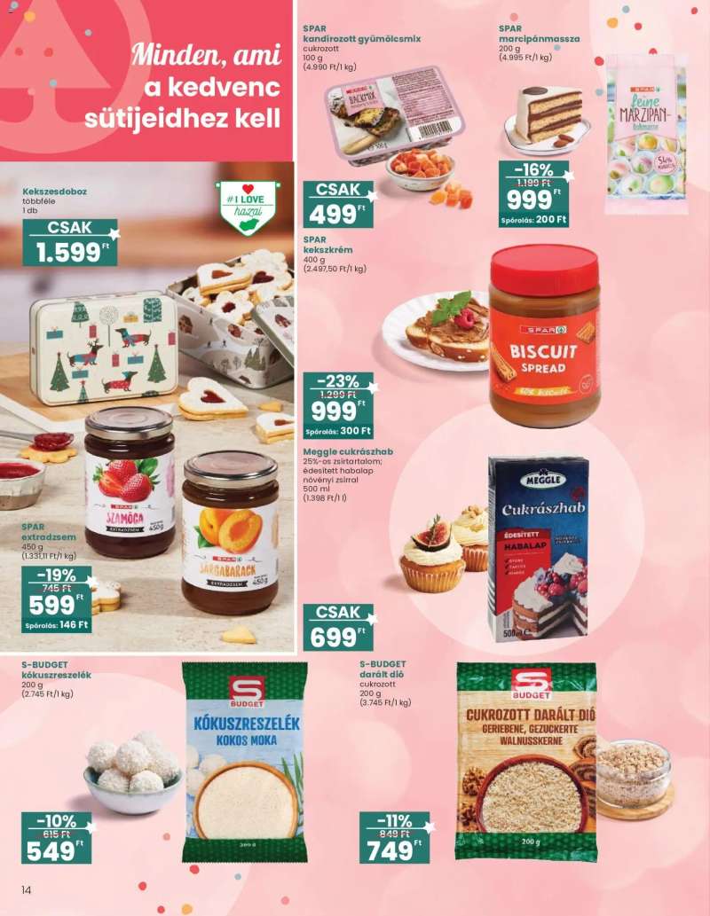 Interspar Interspar Ajándék katalógus 14 oldal