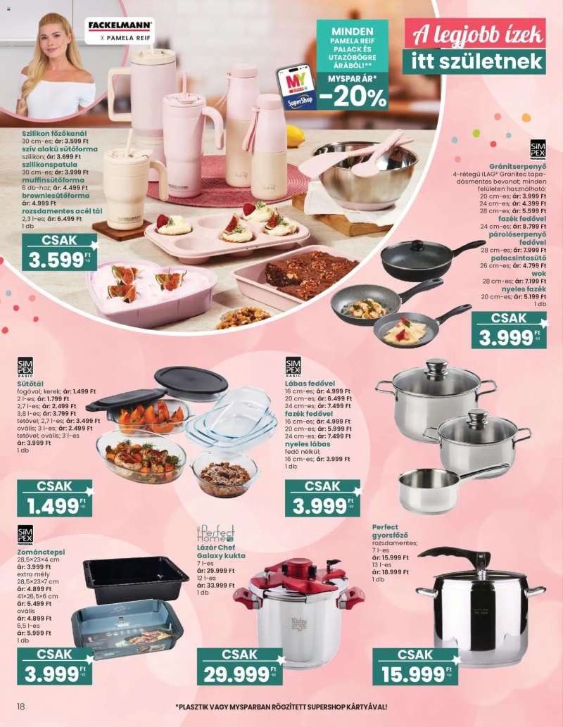 Interspar Interspar Ajándék katalógus 18 oldal